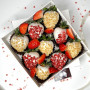 Клубника в шоколаде малина и вафельная крошка 9 ягод фото 2